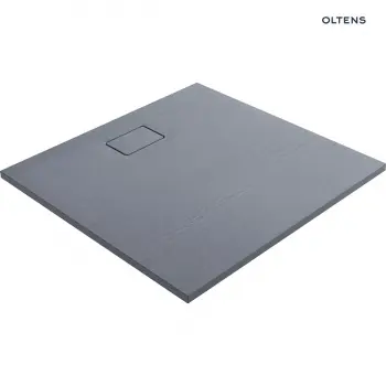 Brodzik z konglomeratu Oltens Bergytan 100x100cm - kwadratowy, RockSurface, szary - 17102700